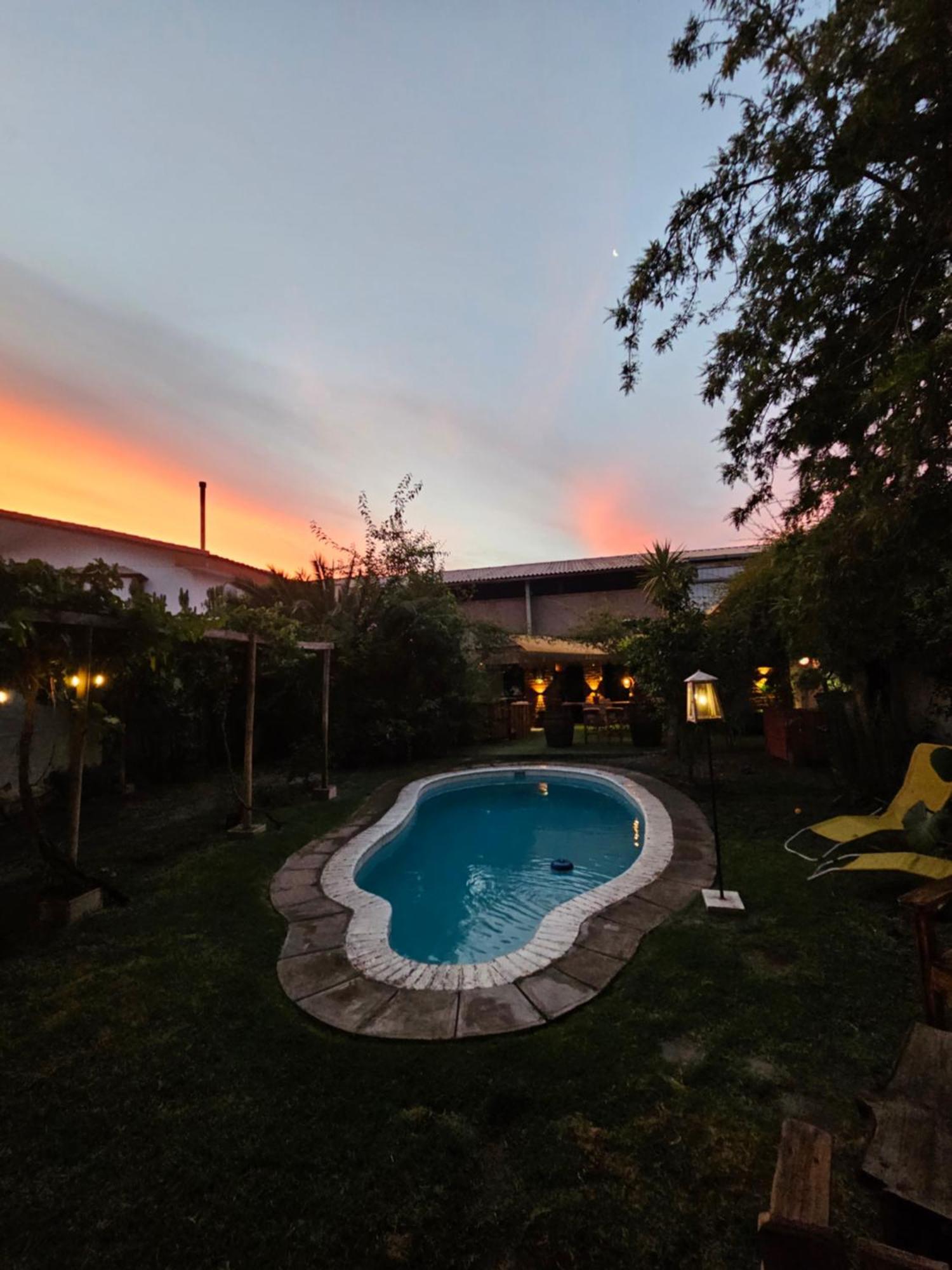 La Araucaria Cabana Con Tinaja San Felipe Esterno foto