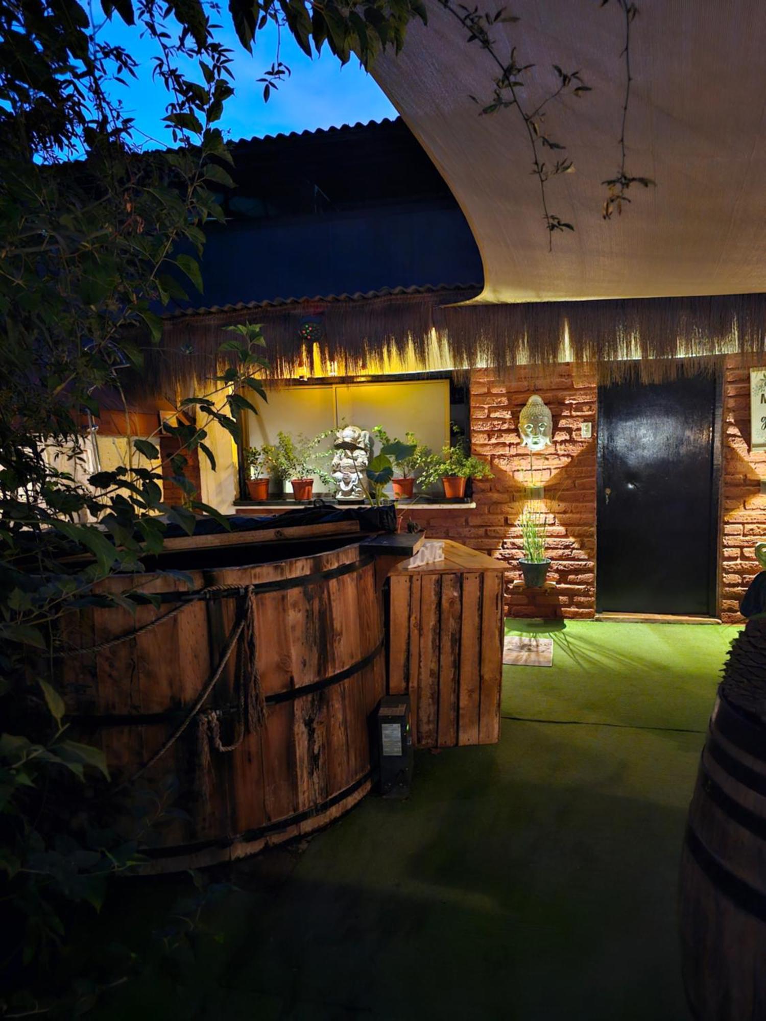 La Araucaria Cabana Con Tinaja San Felipe Esterno foto